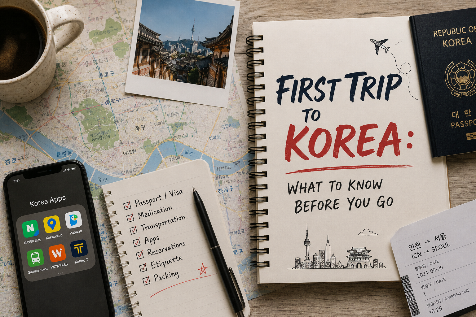 FIRST TRIP TO KOREA