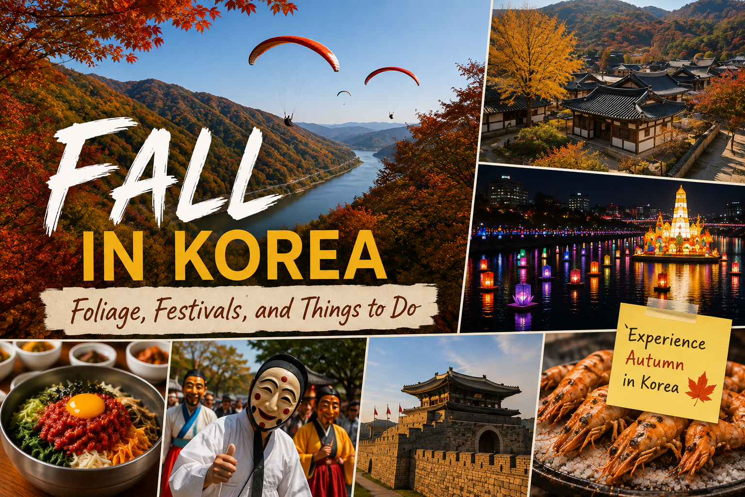 autumn in korea