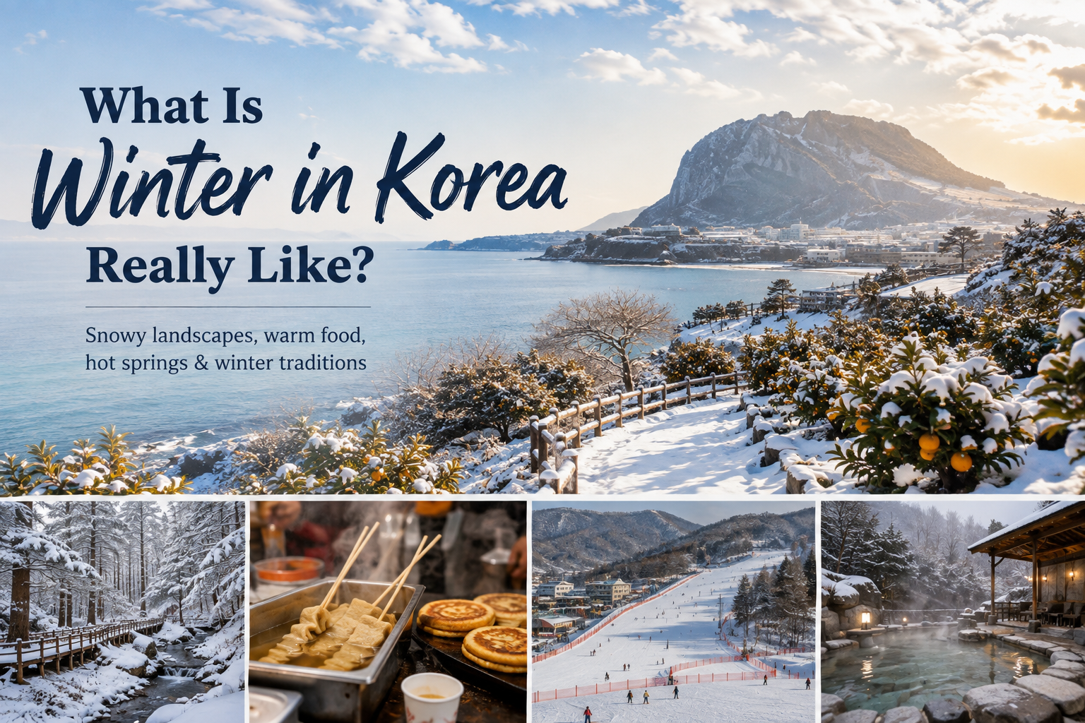 Winter in korea